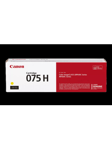 Canon CRG 075H Y (6366C002) Lazerinė kasetė, Geltona