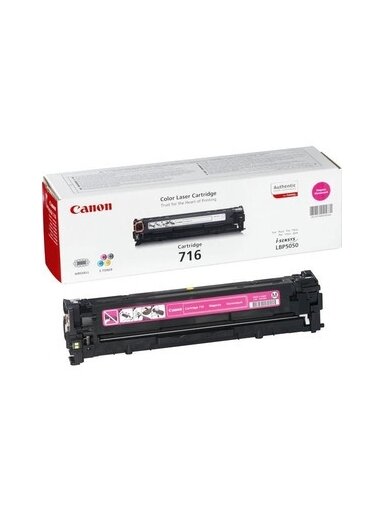 Canon CRG 716 (1978B002) purpurinė kasetė