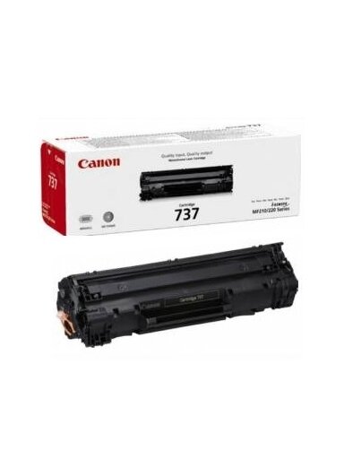 Canon CRG 737 (9435B002) Lazerinė kasetė, Juoda