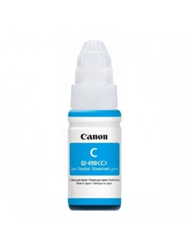 Canon GI-490 Nachfulltinte (0664C001), žydra kasetė