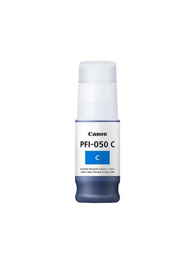 Canon PFI-050 C (5699C001) Rašalinė kasetė, Žydra