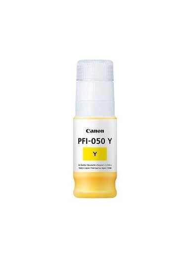 Canon PFI-050 Y (5701C001) Rašalinė kasetė, Geltona