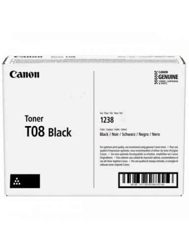 Canon T08 (3010C006), juoda kasetė