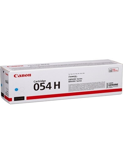 Canon CRG 054H (3027C002) Lazerinė kasetė, Žydra Canon CRG 054H (3027C002) Lazerinė kasetė, Žydra