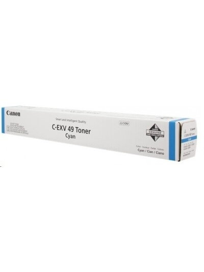 Canon C-EXV 49 (8525B002AA), žydra kasetė