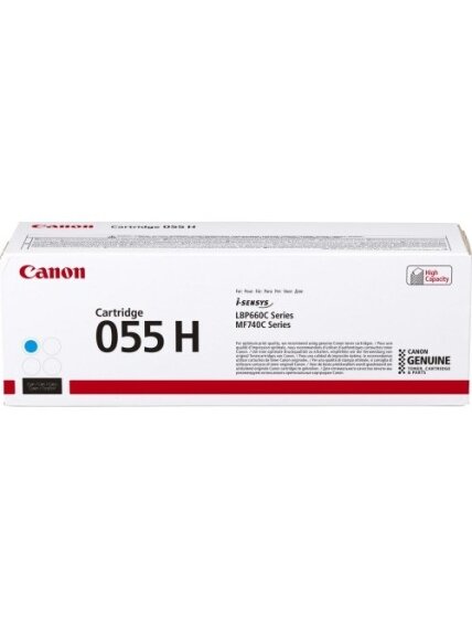 Canon CRG 055H (3019C004) Lazerinė kasetė, Žydra Canon CRG 055H (3019C004) Lazerinė kasetė, Žydra
