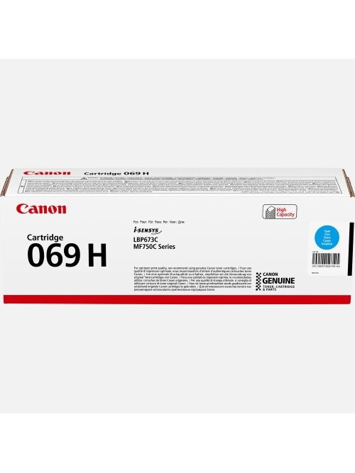 Canon CRG 069H (5097C002) Lazerinė kasetė, Žydra Canon CRG 069H (5097C002) Lazerinė kasetė, Žydra
