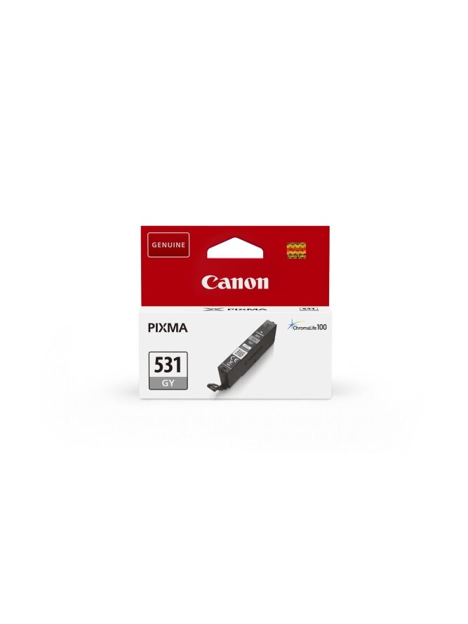 Canon CLI-531GY (6122C001) Rašalinė kasetė, Pilka Canon CLI-531GY (6122C001) Rašalinė kasetė, Pilka