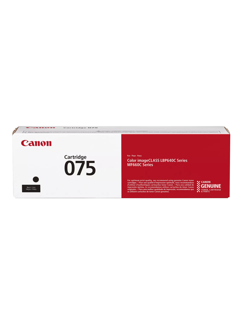Canon CRG 075 BK (6365C002) Lazerinė kasetė, Juoda Canon CRG 075 BK (6365C002) Lazerinė kasetė, Juoda