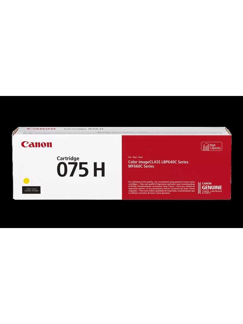 Canon CRG 075H Y (6366C002) Lazerinė kasetė, Geltona