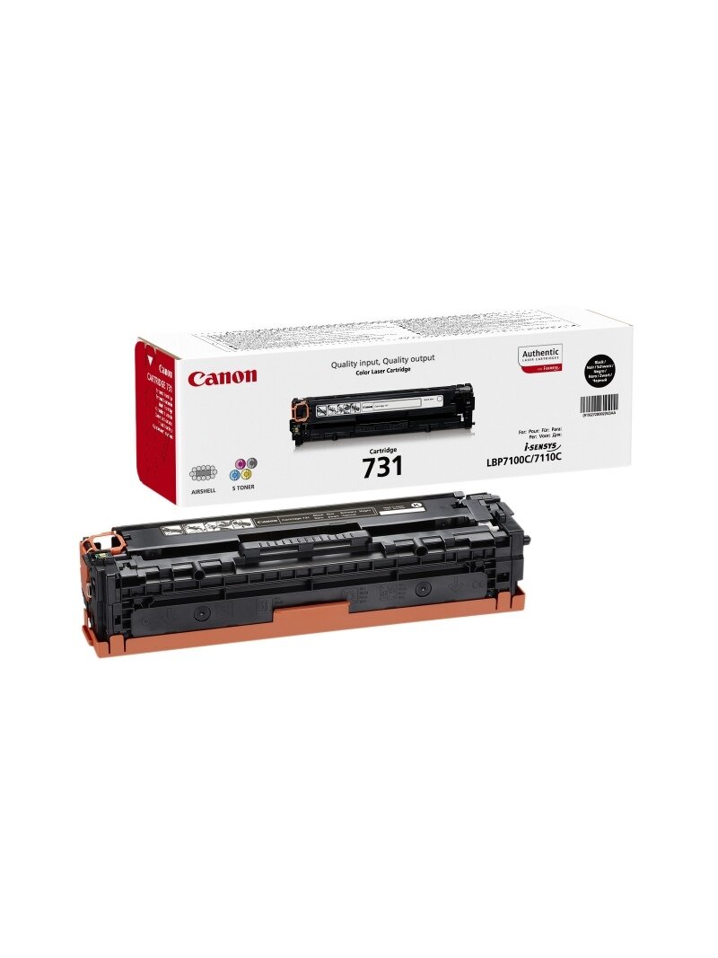 Canon CRG 731 (6272B002) juoda kasetė Canon CRG 731 (6272B002) juoda kasetė