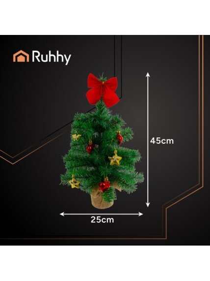 Dirbtinė Kalėdų eglutė 45 cm Ruhhy 26466 1 Dirbtinė Kalėdų eglutė 45 cm Ruhhy 26466 1