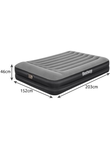 Čiužinys su pompa 203x152x46cm BESTWAY 67403