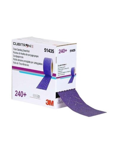 Cubitron šlifavimo juosta P240 70mm x 12m  (rulonas)