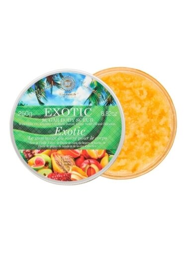 Cukraus šveitiklis kūnui EXOTIC, 250 g Cukraus šveitiklis kūnui EXOTIC, 250 g