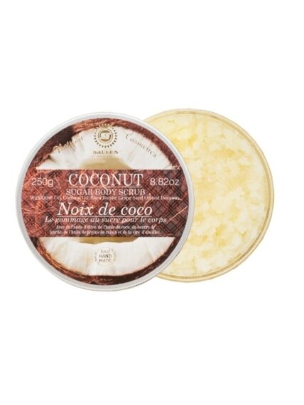 Cukraus šveitiklis kūnui COCONUT, 250 g Cukraus šveitiklis kūnui COCONUT, 250 g