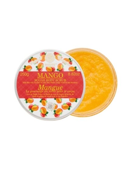 Cukraus šveitiklis kūnui MANGO, 250 g Cukraus šveitiklis kūnui MANGO, 250 g