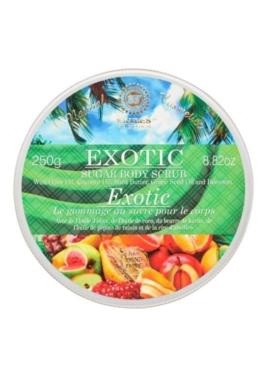 Cukraus šveitiklis kūnui EXOTIC, 250 g 1 Cukraus šveitiklis kūnui EXOTIC, 250 g 1