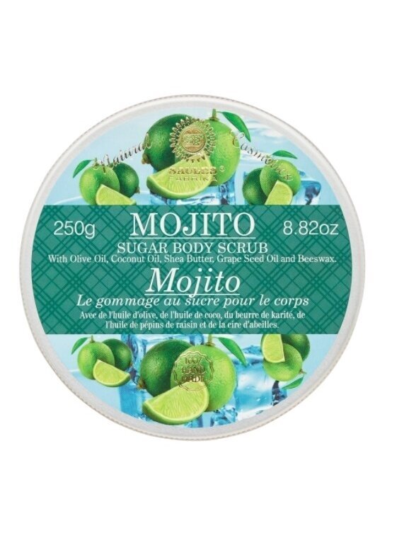 Cukraus šveitiklis kūnui MOJITO, 250 g 1