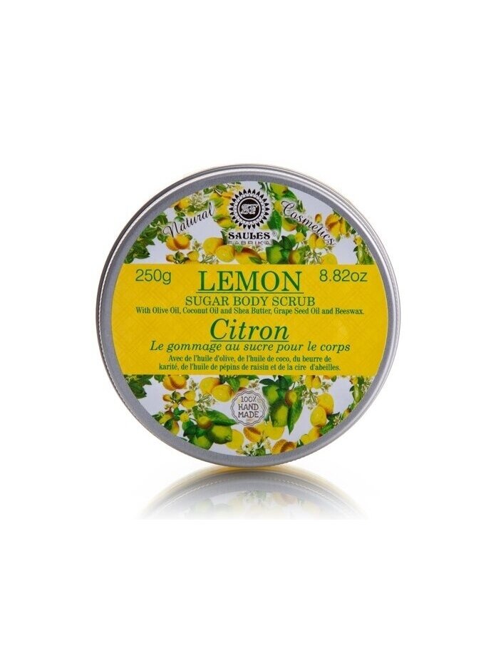 Cukraus šveitiklis kūnui LEMON, 250 g 1 Cukraus šveitiklis kūnui LEMON, 250 g 1