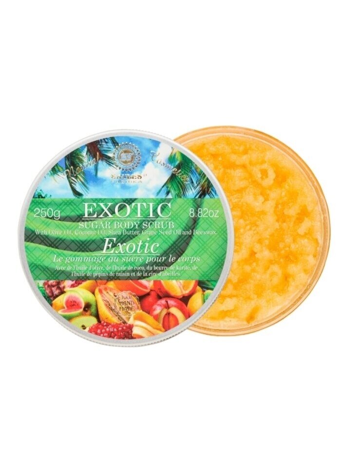 Cukraus šveitiklis kūnui EXOTIC, 250 g Cukraus šveitiklis kūnui EXOTIC, 250 g