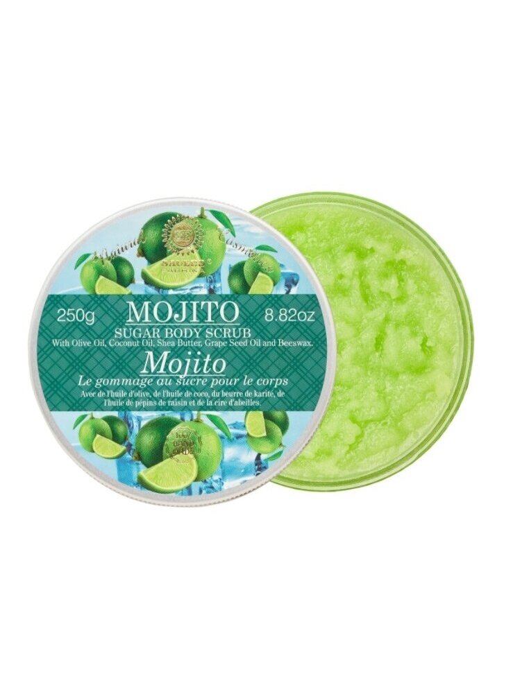Cukraus šveitiklis kūnui MOJITO, 250 g Cukraus šveitiklis kūnui MOJITO, 250 g