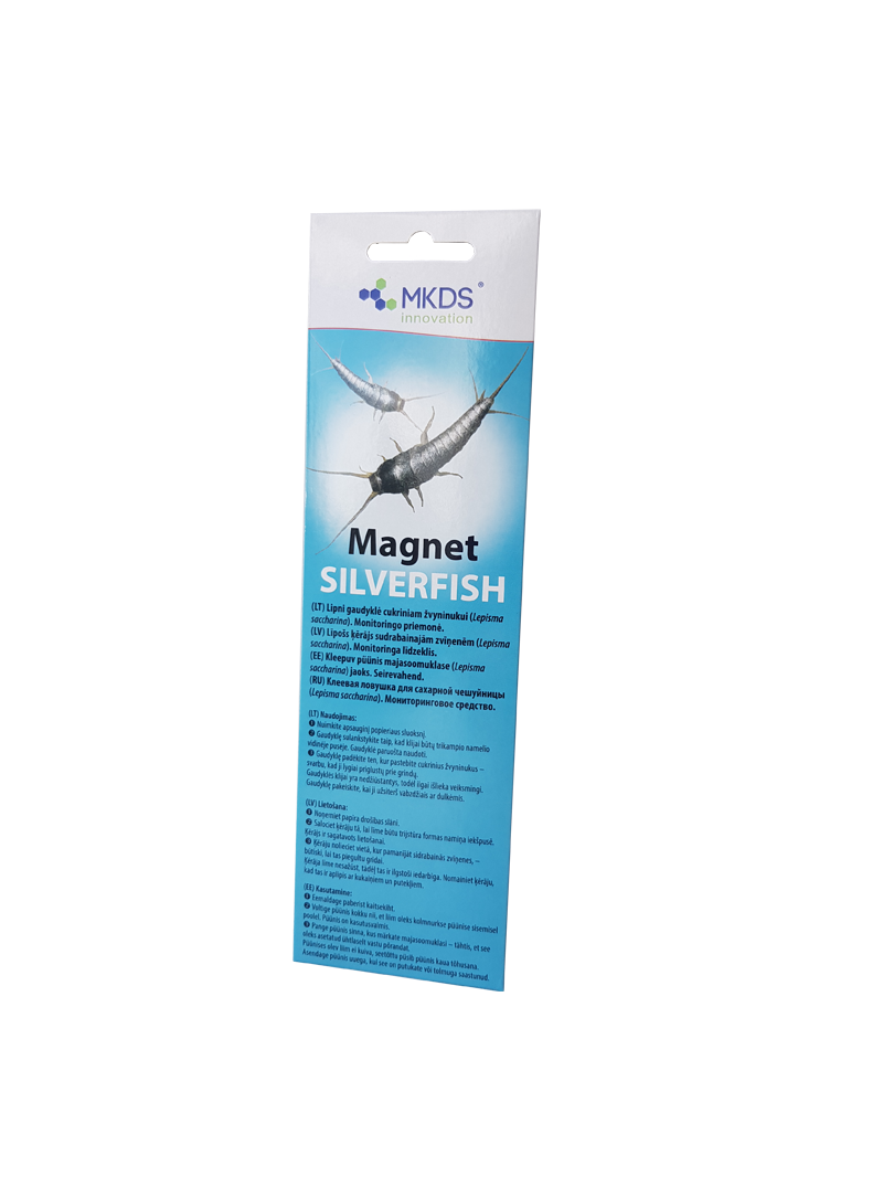Cukrinių žvyninukų gaudyklė MAGNET SILVERFISH Cukrinių žvyninukų gaudyklė MAGNET SILVERFISH