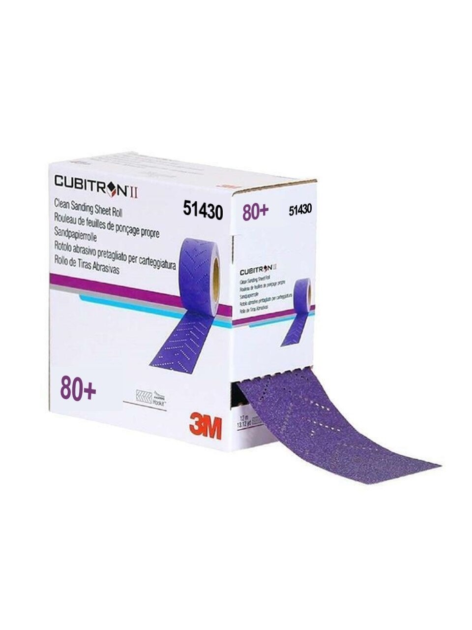 Cubitron šlifavimo juosta P80 70mm x 12m  (rulonas)