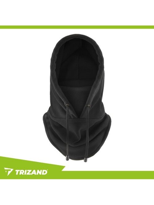 Žieminis gobtuvas - šalikas, juodas, Trizand 26127 4 Žieminis gobtuvas - šalikas, juodas, Trizand 26127 4