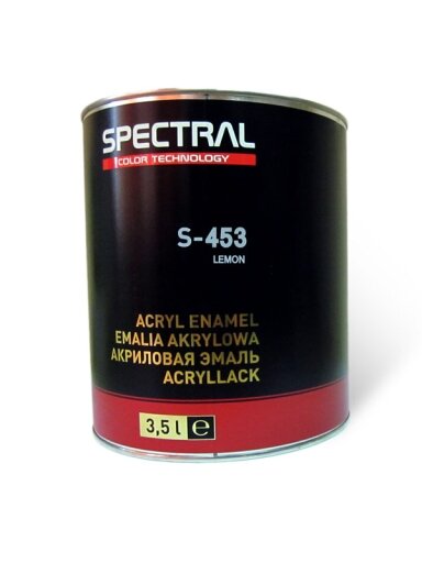 Dažai S-453 Lemon 3.5 l
