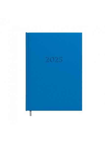 Darbo knyga-kalendorius 2025m. A5 mėlyna sp. Darbo knyga-kalendorius 2025m. A5 mėlyna sp.