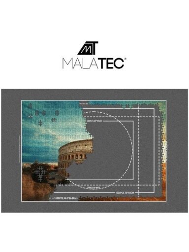 Dėlionės kilimėlis - lenta Malatec 21835
