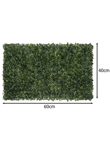 Dirbtinė gyvatvorė balkonui 0,4x0,6cm Gardlov25390 Dirbtinė gyvatvorė balkonui 0,4x0,6cm Gardlov25390