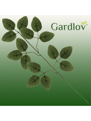 Dirbtiniai lapai 47cm - rinkinyje 12vnt. Gardlovas 22557