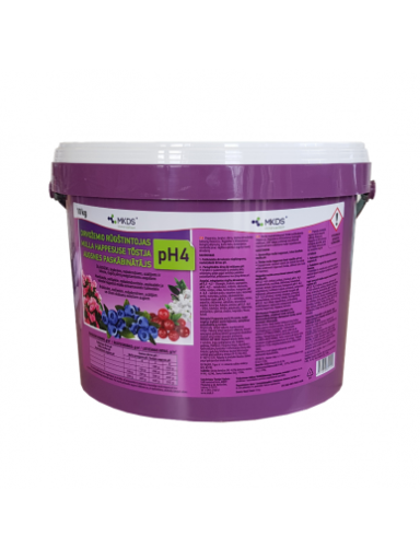 Dirvožemio rūgštintojas pH4, 10 kg Dirvožemio rūgštintojas pH4, 10 kg