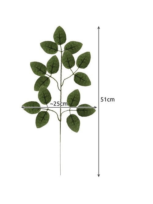Dirbtiniai lapai 47cm - rinkinyje 12vnt. Gardlovas 22557 2 Dirbtiniai lapai 47cm - rinkinyje 12vnt. Gardlovas 22557 2
