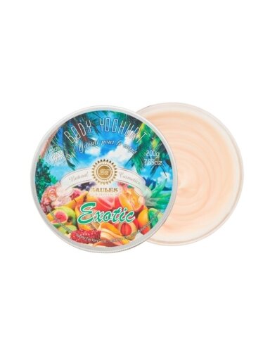 Drėkinamasis kūno jogurtas EXOTIC Saules Fabrika, 200 g Drėkinamasis kūno jogurtas EXOTIC Saules Fabrika, 200 g