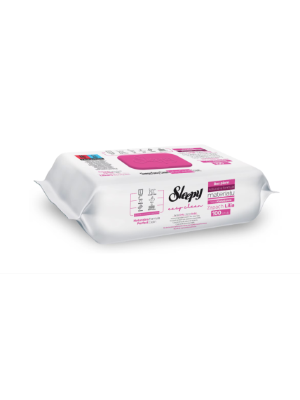 Drėgnos servetėlės Sleepy lelijų kvapo 100 vnt. Drėgnos servetėlės Sleepy lelijų kvapo 100 vnt.