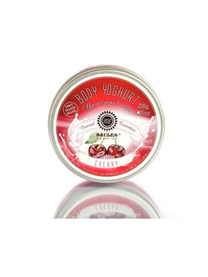 Drėkinamasis kūno jogurtas CHERRY Saules Fabrika 200 g 1