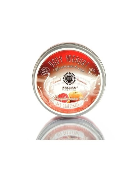 Drėkinamasis kūno jogurtas GRAPEFRUIT Saules Fabrika, 200 g 1