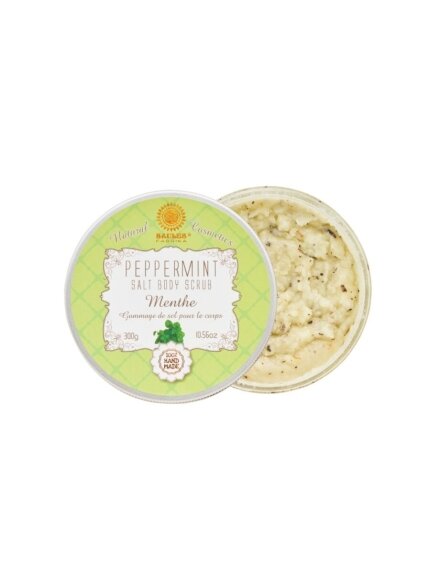 Druskos šveitiklis kūnui PEPPERMINT, 300 g Druskos šveitiklis kūnui PEPPERMINT, 300 g