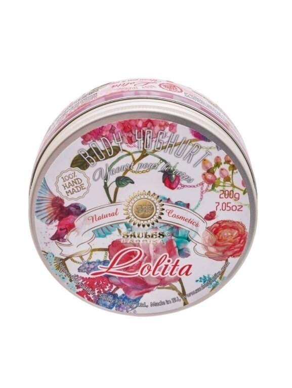 Drėkinamasis kūno jogurtas LOLITA Saules Fabrika, 200 g 1 Drėkinamasis kūno jogurtas LOLITA Saules Fabrika, 200 g 1