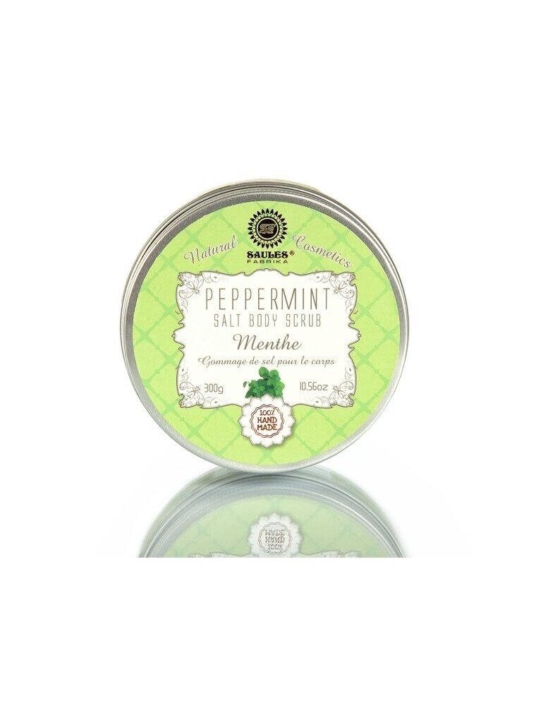 Druskos šveitiklis kūnui PEPPERMINT, 300 g 1