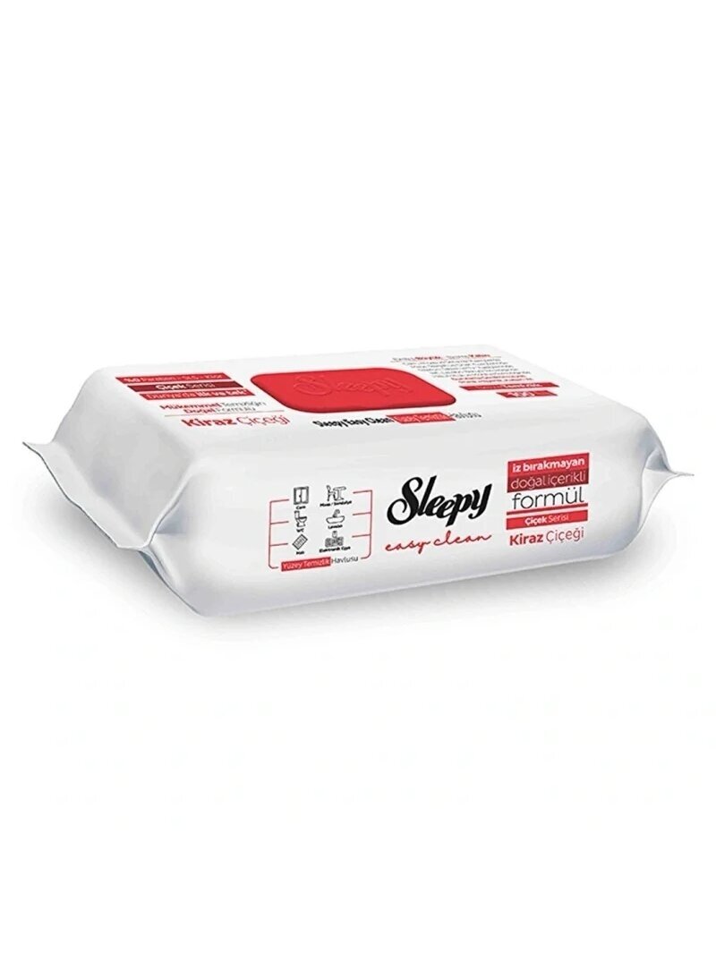 Drėgnos servetėlės Sleepy vyšnių žiedų kvapo 100 vnt.