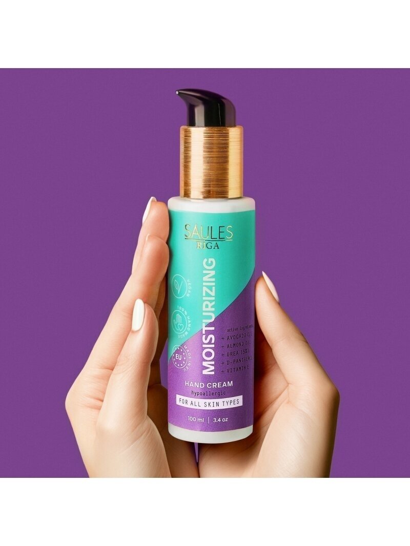 Rankų kremas MOISTURIZING, 100 ml