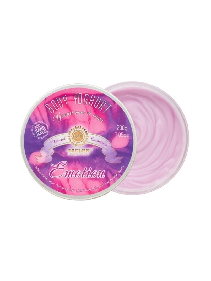 Drėkinamasis kūno jogurtas EMOTION Saules Fabrika, 200 g