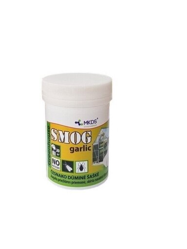 Dūminė šaškė šiltnamiams SMOG Garlic, 30 g Dūminė šaškė šiltnamiams SMOG Garlic, 30 g