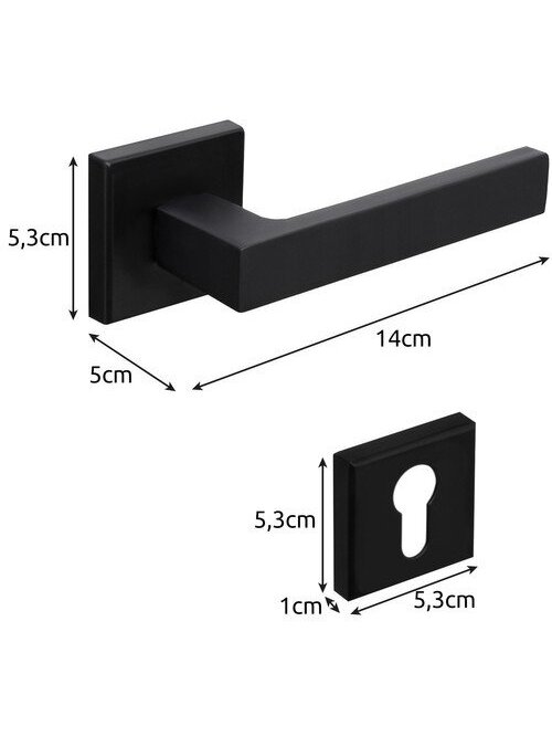 Durų rankena - komplektas Ruhhy 21937 3
