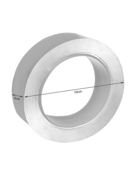 Dvipusė lipni juosta - 3m. 3 Dvipusė lipni juosta - 3m. 3
