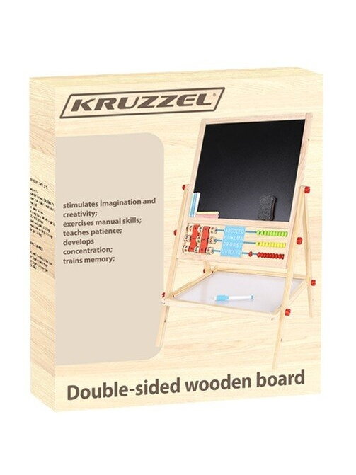 Dvipusė medinė lenta Kruzzel 22472 1 Dvipusė medinė lenta Kruzzel 22472 1
